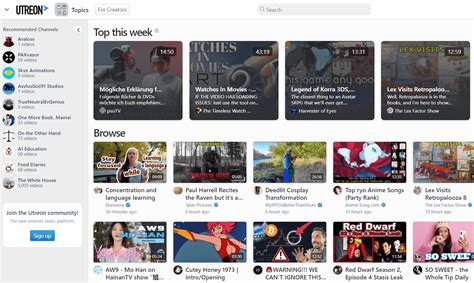 what platforms are similar to youtube